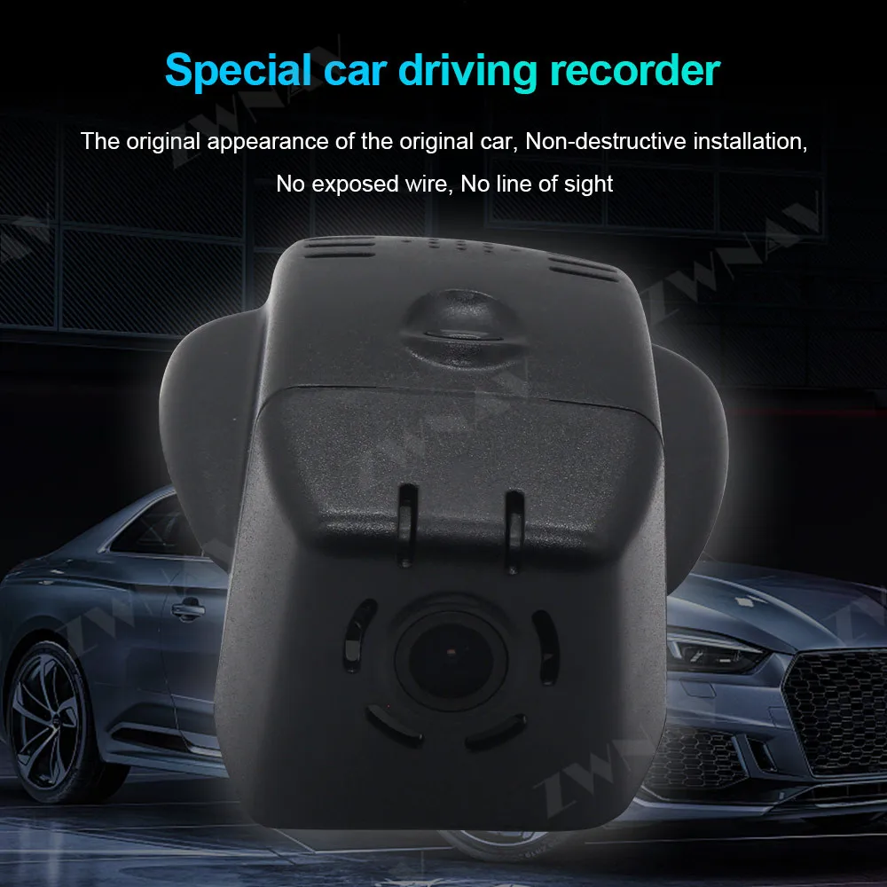 Автомобильный видеорегистратор для S90/XC60/ V60/ V90 версии оригинала, специально разработанный скрытого типа, с WiFi и записью в 1080P.