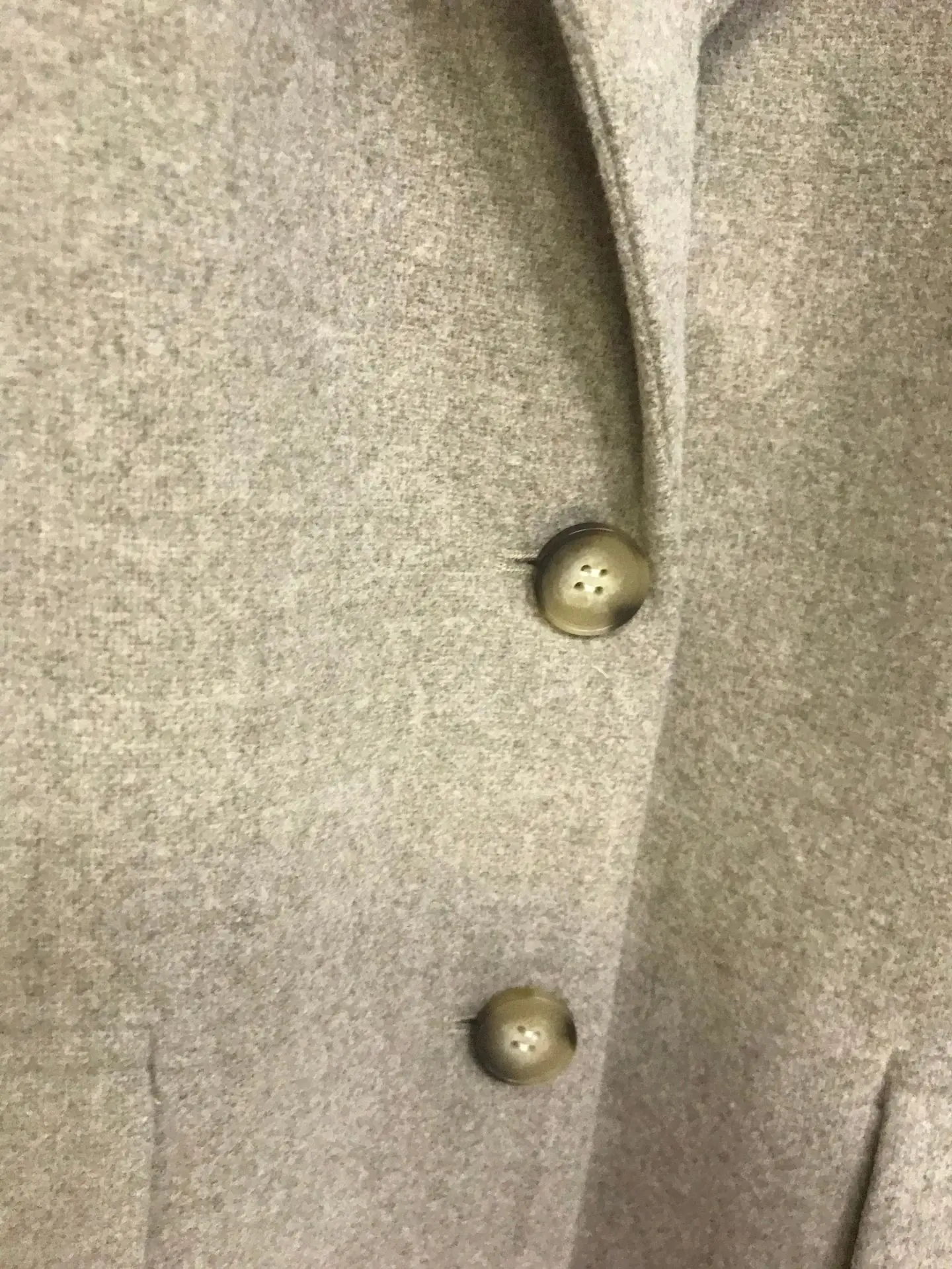 

2020 Autumn and Winter New Oatmeal Wool Blend Mid-length Blazer