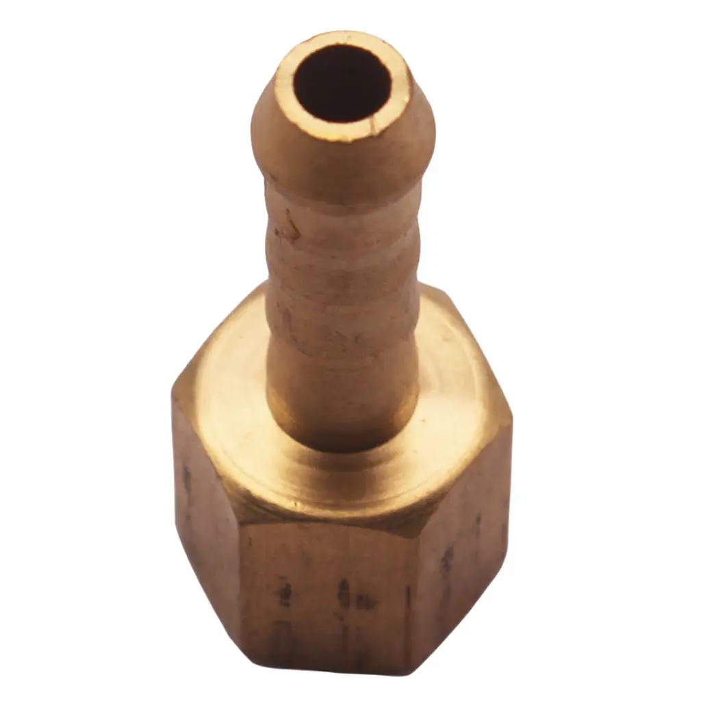 

Brass 1/8'' Female NTP To 7mm Tail Baed Fitting 1/8'' Hose ID