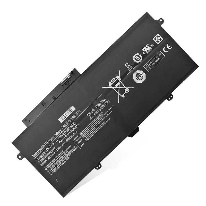 

Original AA-PLVN4AR 7.6V 55Wh 7300mAh battery for SAMSUNG NP940X3G NP910S5J NP930X3G laptop free shipping