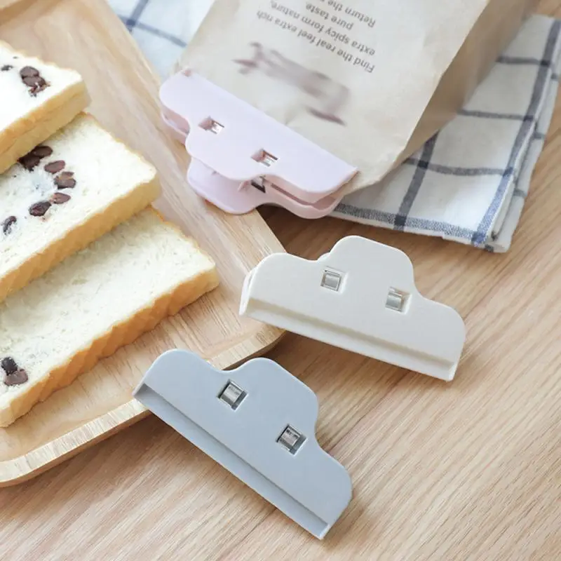 

Sealed Clips Portable Practical Food Sealing Clamp Powder Food Package Bag Multifunctional Home Snack Sealed Clip Kichen Items