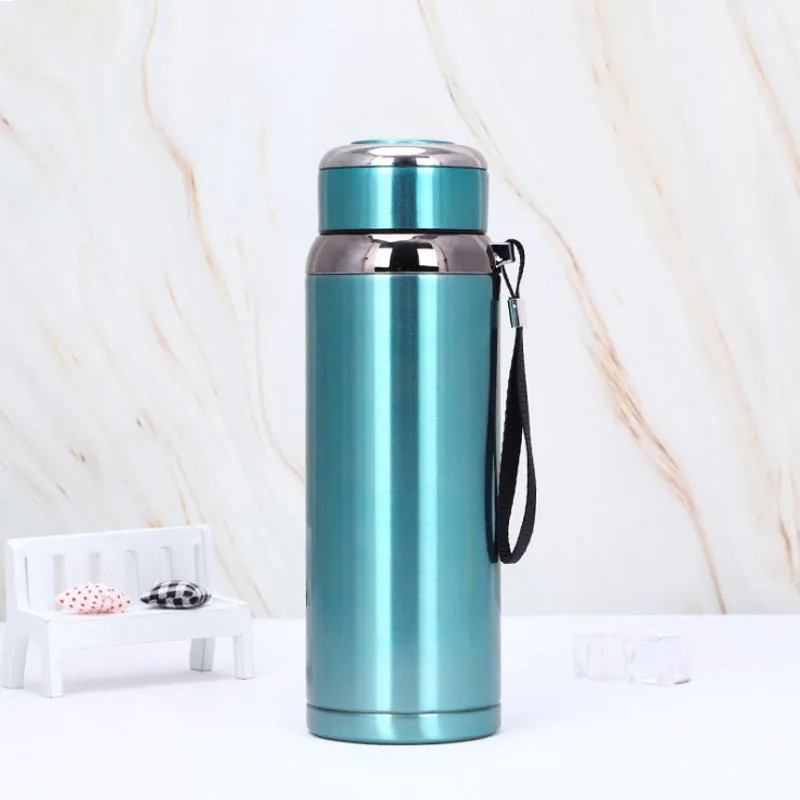 600 мл Нержавеющая сталь термос Портативный большой Ёмкость Изолированная чашка