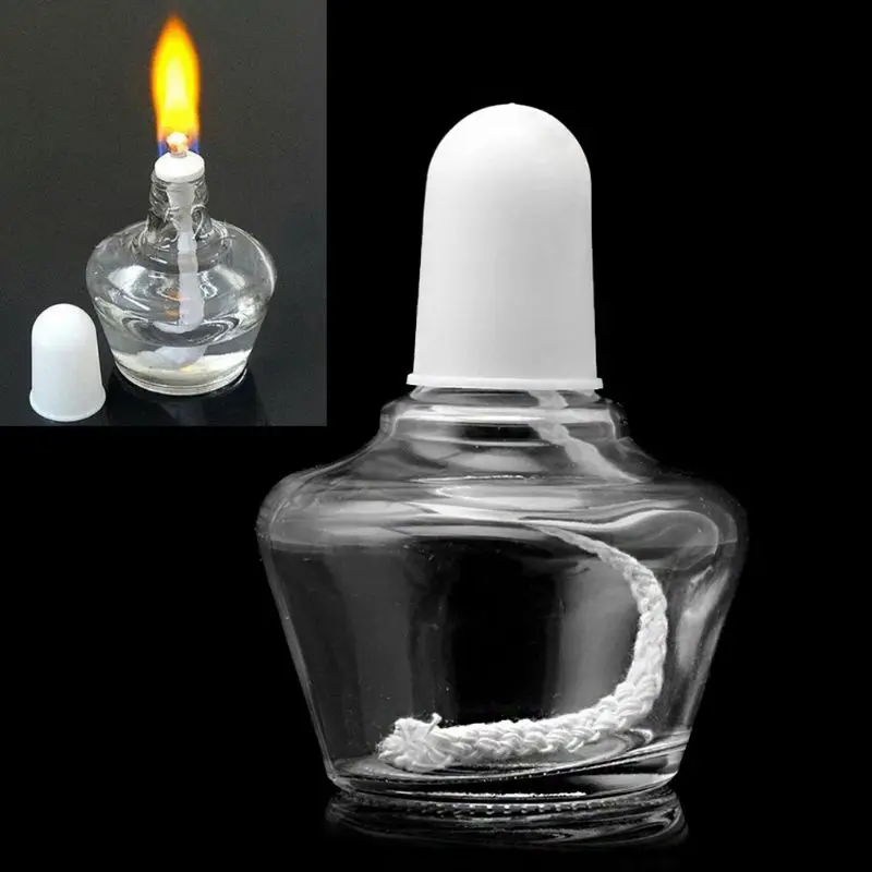 

150ml Alcohol Burner Lamp Burning Glass Lab Equipment Heating Glassware Durable