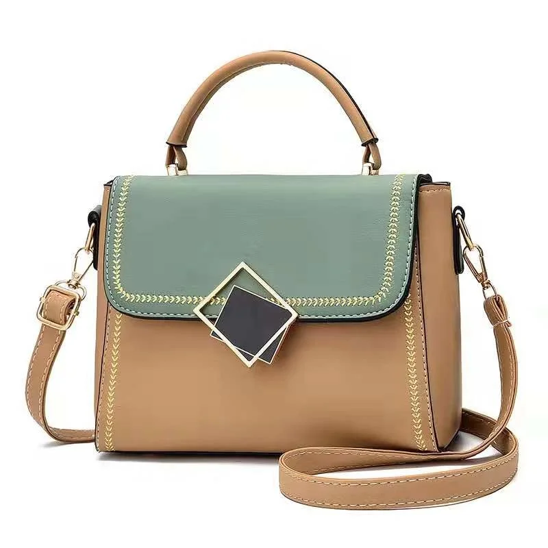 

Female bag 2021 new trend fashion small square bag color matching small bag diagonal bag simple shoulder bag