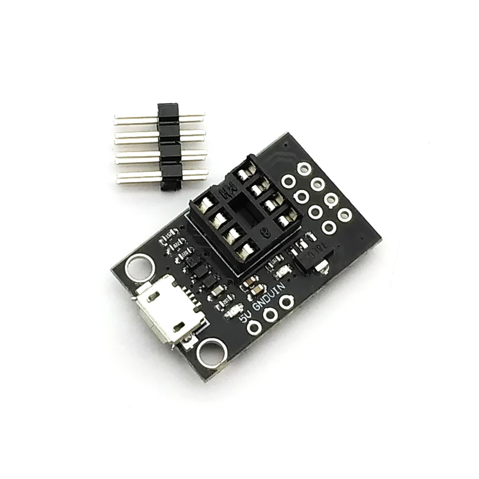 ATtiny13A/ATtiny25 /ATtiny45/ATtiny85 Подключаемая плата для разработки программ|Запасные части| |