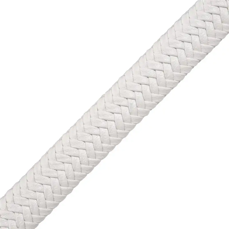 White 1/3/5M кожаный шнуровой 12x6 м плоский шнур веревка для браслета самодельные украшения, украшения своими руками, аксессуары для волос ручной работы - Цвет: White