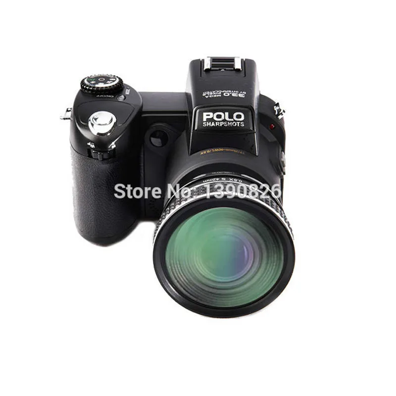 POLO D7200 цифровая камера 33MP с автофокусом профессиональная DSLR телеобъектив