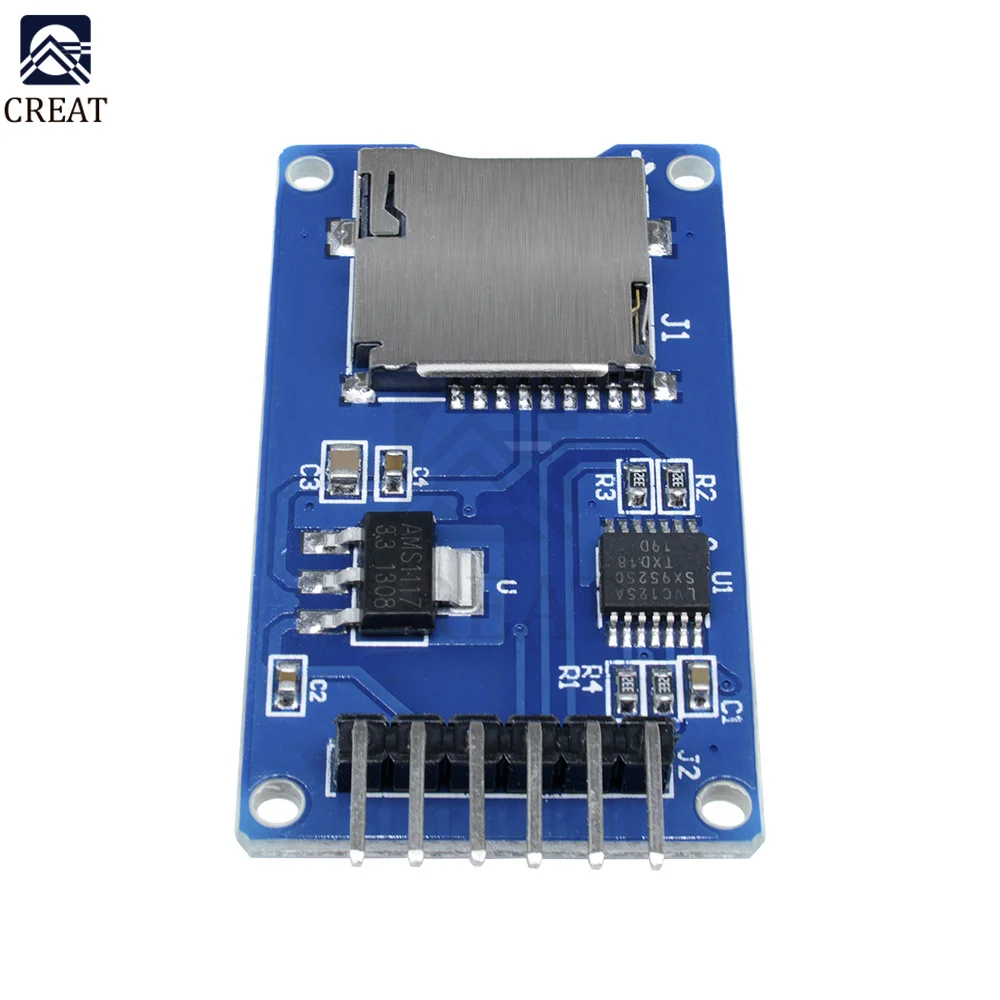 Плата для хранения Micro SD 2 шт. адаптер TF-карты экран памяти расширительный модуль