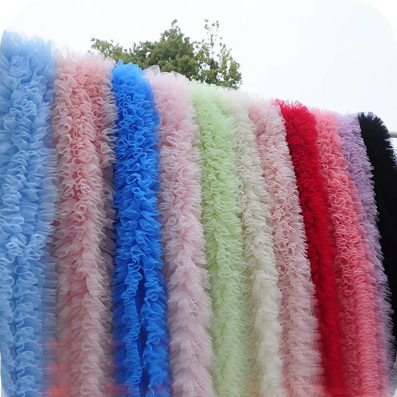 28 см высокая плотность сетка кружева ленты DIY ремесла принадлежности Детская