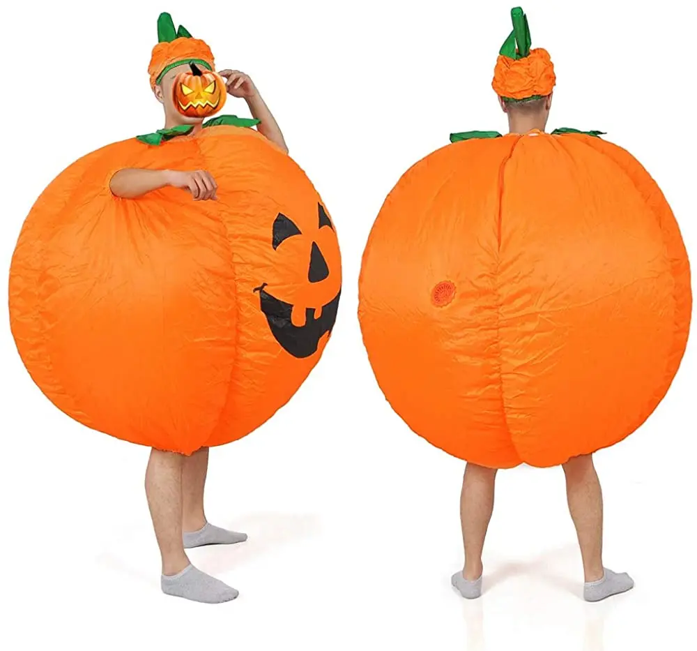 Костюм тыквы надувной костюм Хэллоуин карнавальные вечерние костюмы для