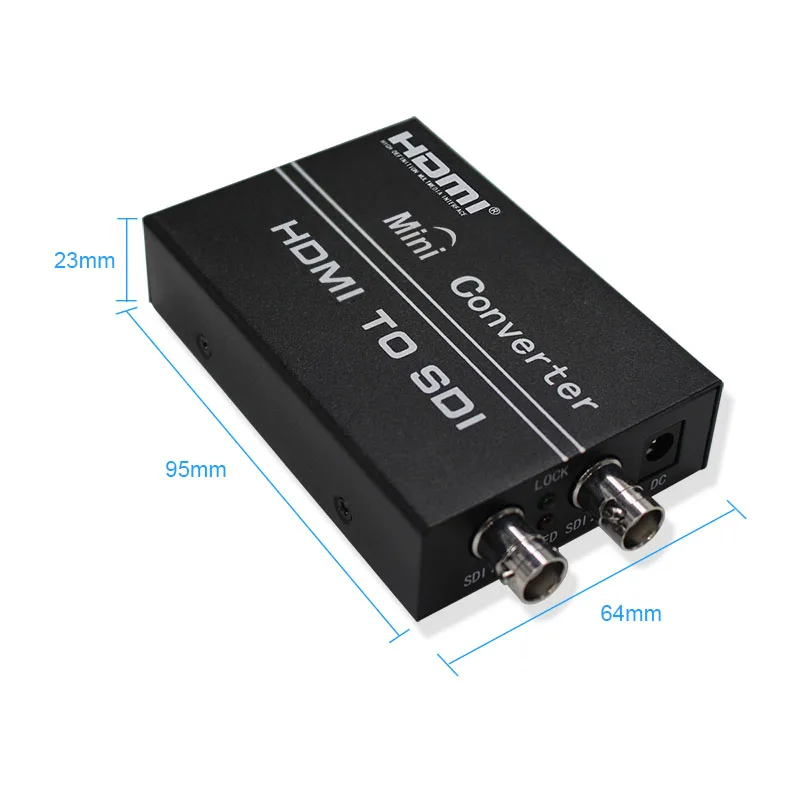 HDMI в SDI конвертер адаптер 3G дисплей 1080P видео сигнала расширитель HDTV сплиттер ЕС