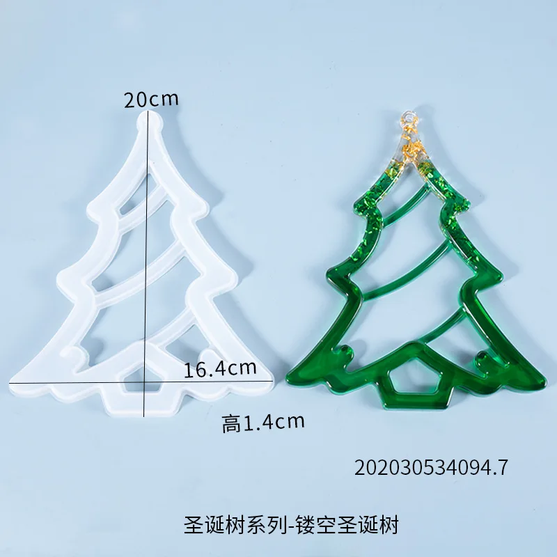 

Christmas Resin Molds Epoxy Resin Molds Christmas Tree Snowmen Silicone Molds Christmas Santa Claus Casting Molds for Home Decor