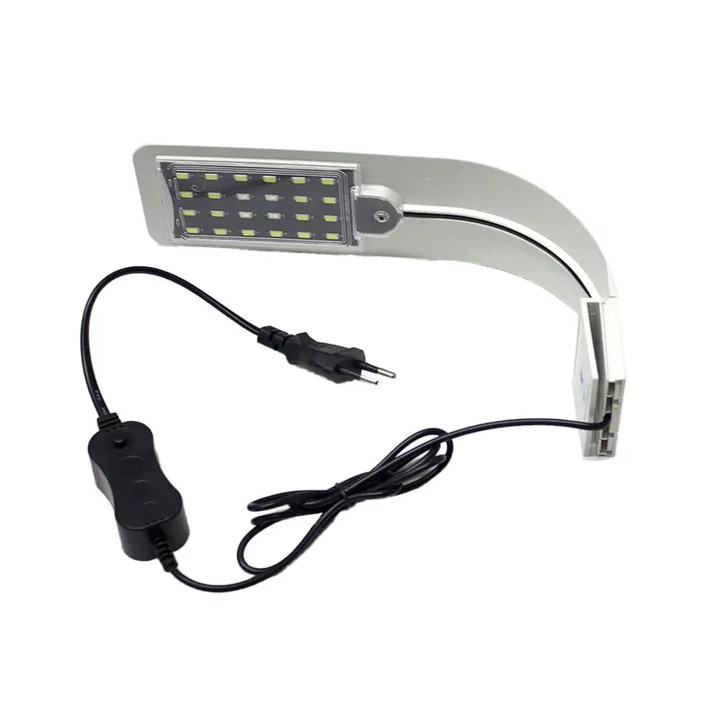 

Super Slim LED Aquarium Light Lighting plants Grow Light 5W Aquatic Plant Lighting Waterproof Clip-on Lamp For Fish Tank