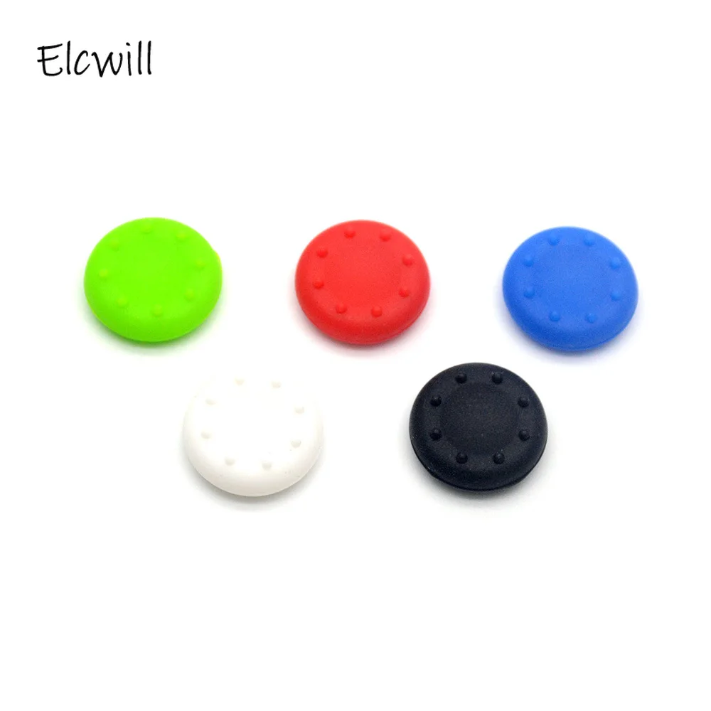 2Pcs Silicone Controller Joystick Thumb Stick Grip Cap Case Cover for PlayStation 4 PS4 PS3 PS2 PS 4 PS 3 PS 2 Xbox 360 One Game