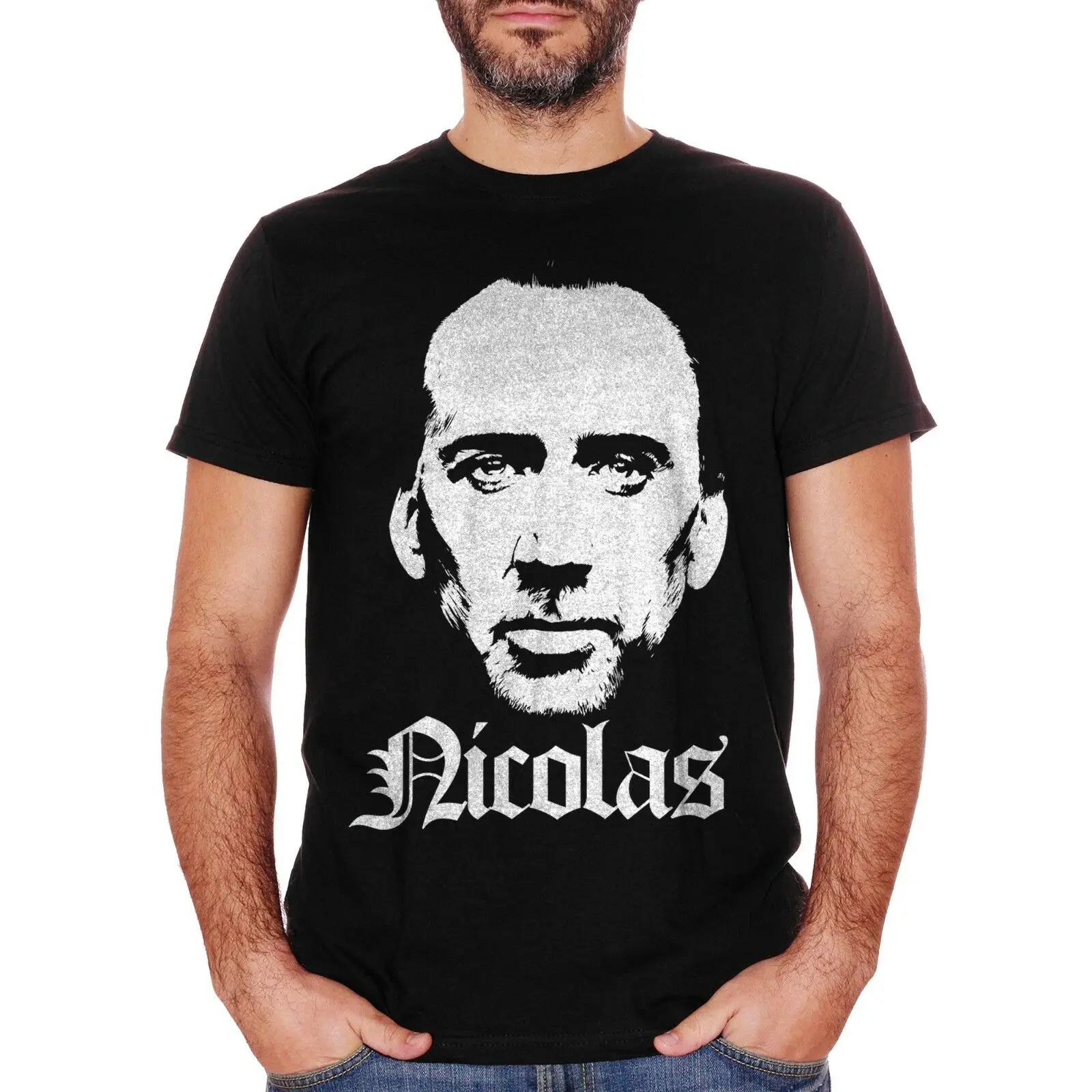 Футболка CUC Nicolas Cage Coppola фильм Брэд Питт Траволта шоу оригинальный название крутые