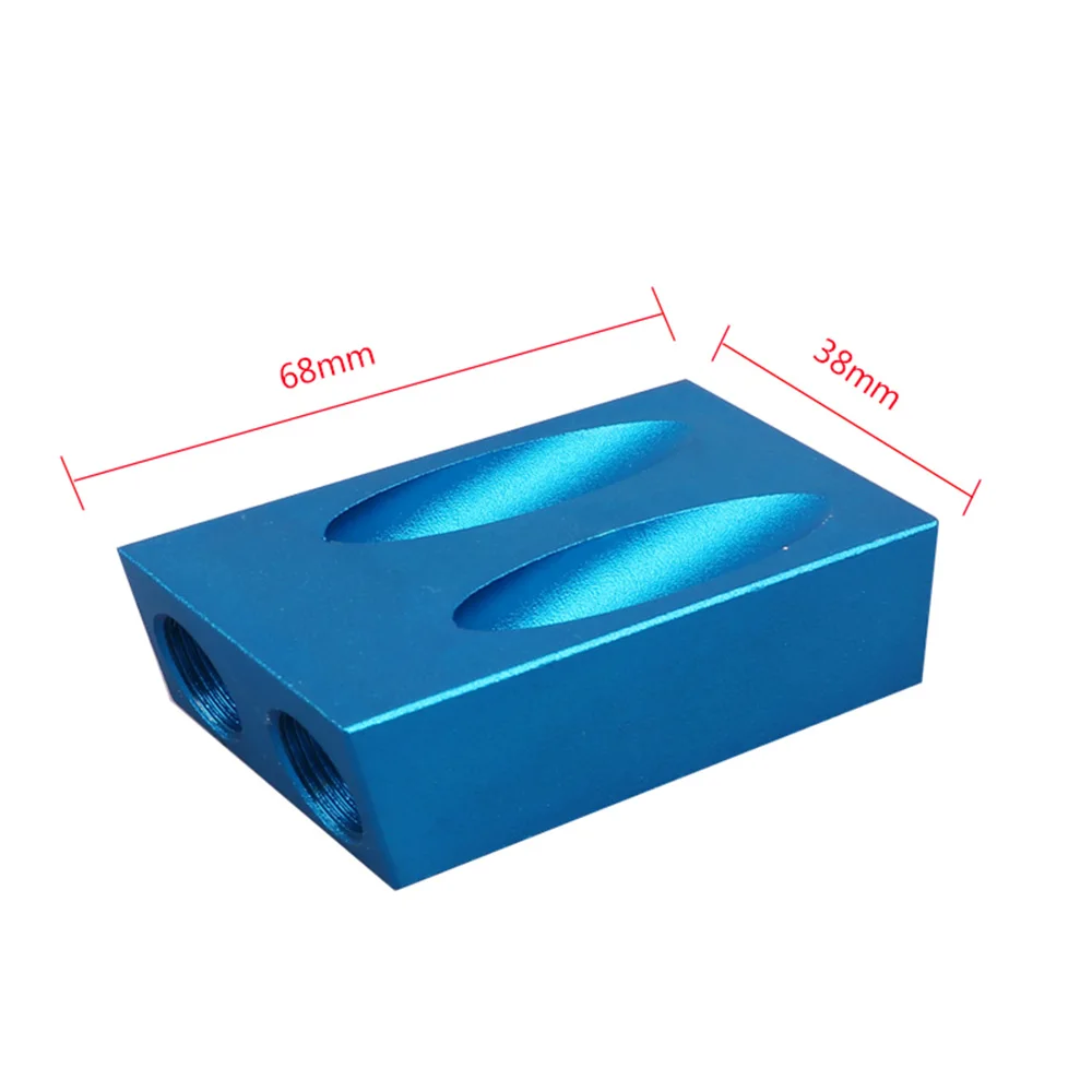 

15M6-M8-M10 Inclined Hole Locator Woodworking All-metal Hole Locator