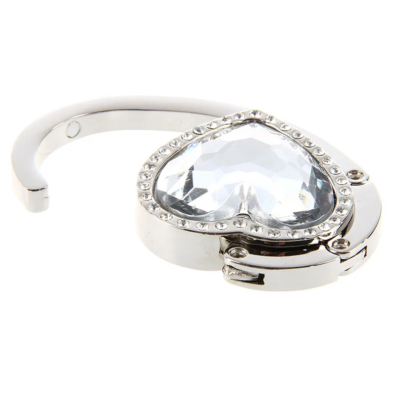 

Heart-Shape Foldable Purse Handbag Hanger Hook Holder