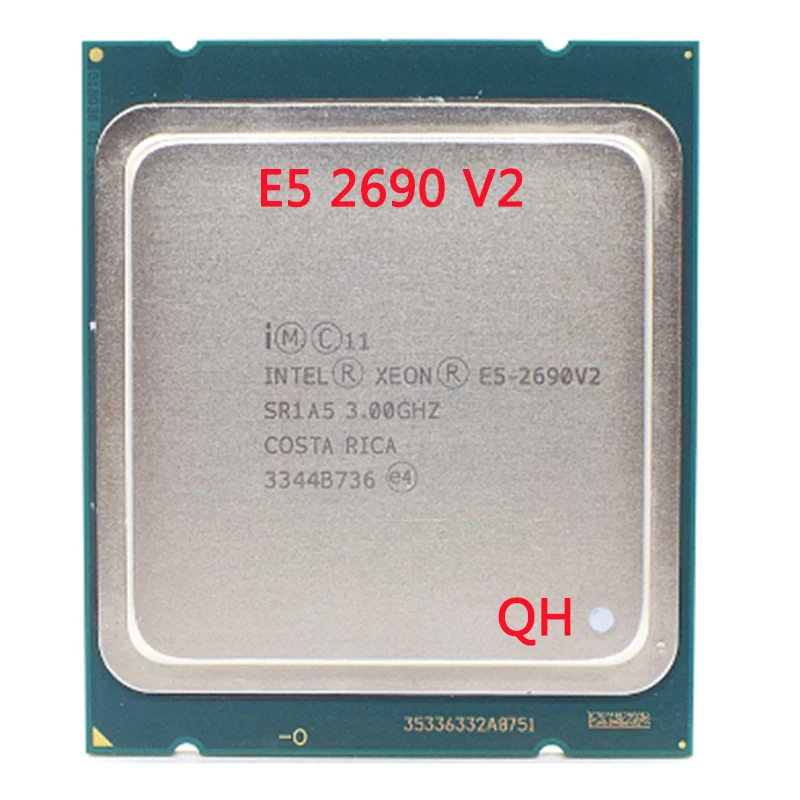 

Procesador Intel Xeon E5 2690 V2 CPU 3,0G LGA2011, servidor de diez núcleos, e5-2690 V2, edición formal de E5-2690V2