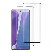 10pcs/lot Full cover tempered glass For Samsung galaxy note 20 ultra S10 S9 S8 S20 plus screen protector fingerprint Unlock film