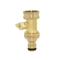 brass garden tap connector 34 female to 58 quick connector car wash garden hose copper fittings 1pcs