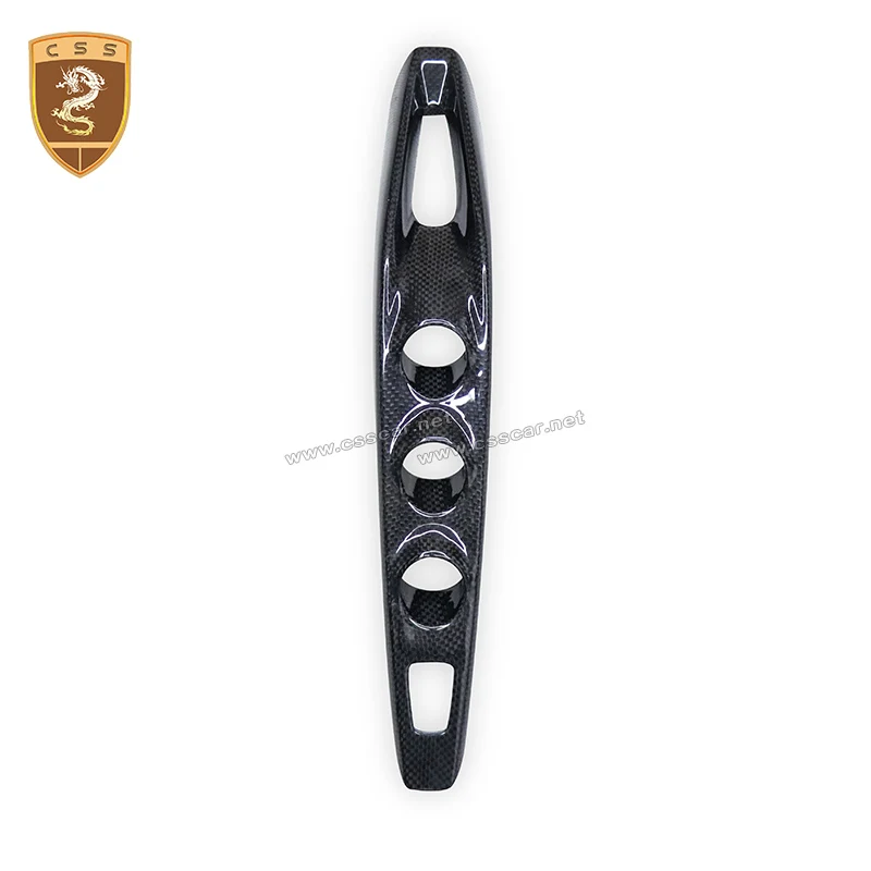 CSSCAR для Ferrari 812 сухое углеродное волокно AC Кнопка Центральная панель управления