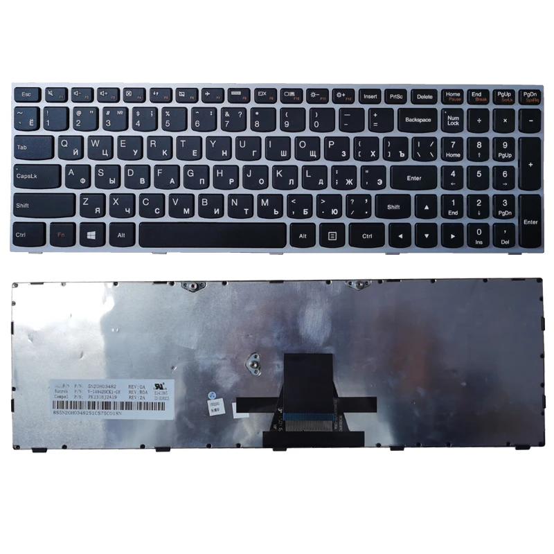 

New Russian For Lenovo G50 Z50 B50-30 G50-70A G50-70H G50-30 G50-45 G50-70 G50-70m Z70-80 Laptop RU Keyboard Silver