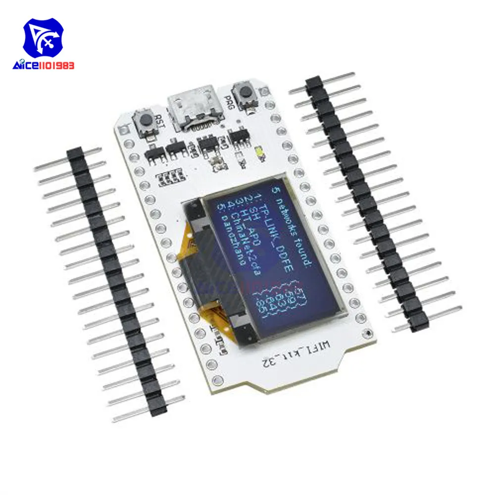 Diymore ESP32 wifi комплект CP2012 макетная плата с 0,9" oled-дисплеем wifi комплект 32 для Arduino NodeMcu с контактом