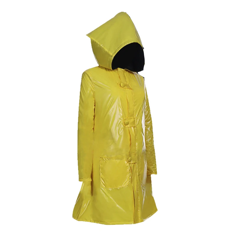 Хит продаж игровые костюмы дождевик для косплея Маленький ночной кошмарс желтый
