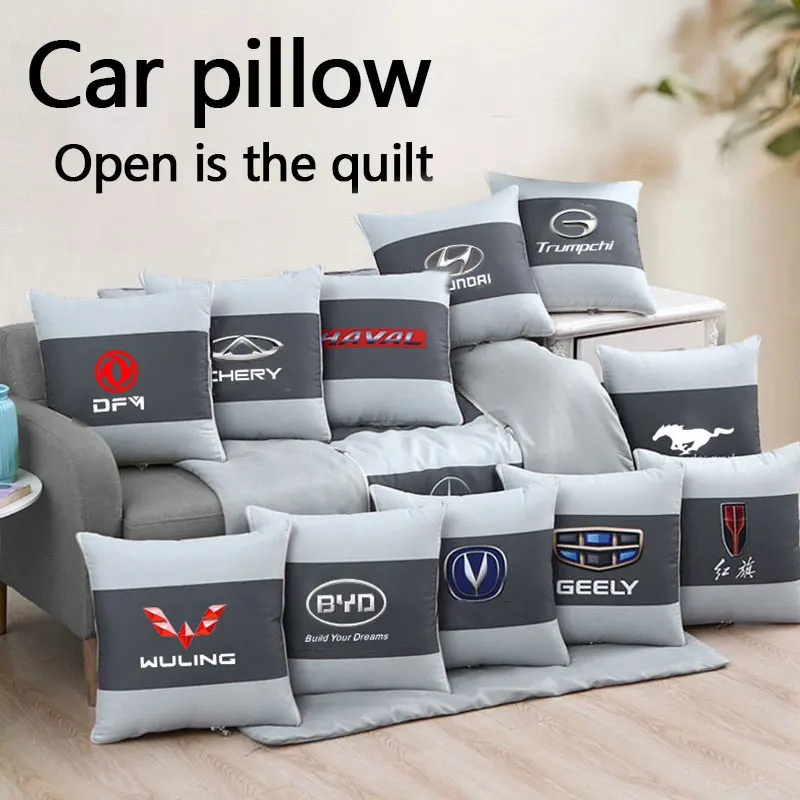 Pillow Fold Air Conditioner Quilt Car Home Sofa Decoration sleeping for audi sport RS A1 A3 A4 B7 B8 A5 A6 A7 A8 Q3 Q5 Q7 Q8 TT
