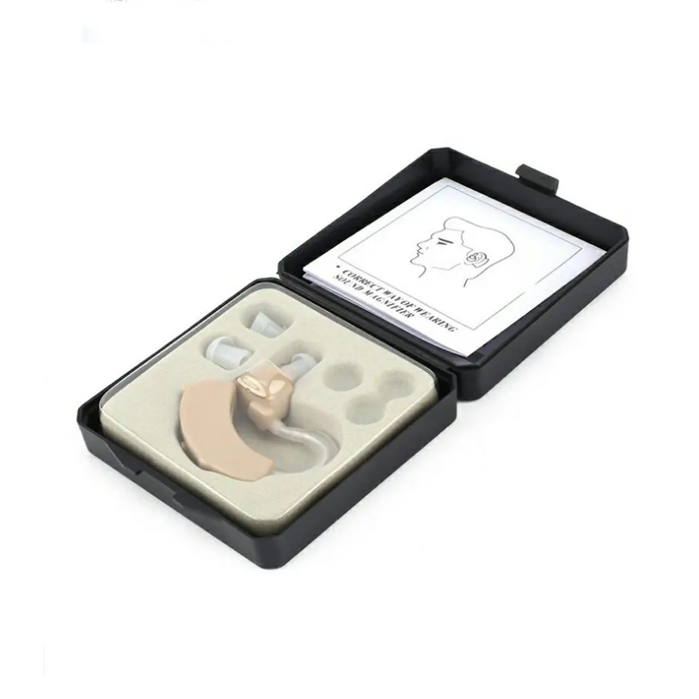

Mini Hearing Aid Ear Hearing Deafness Sound Amplifier Adjustable For Elderly Ear Hearing Aid Amplifier