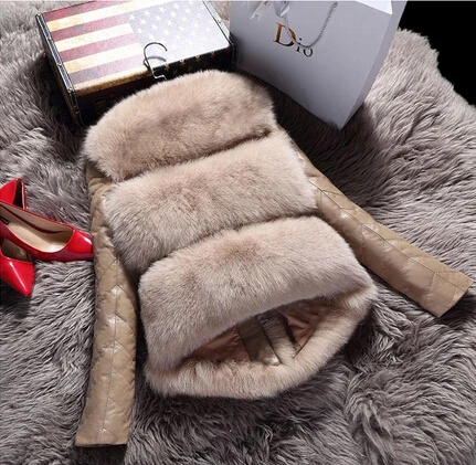 2020 зимняя куртка из искусственного меха Женская для отдыха размера плюс кожаная