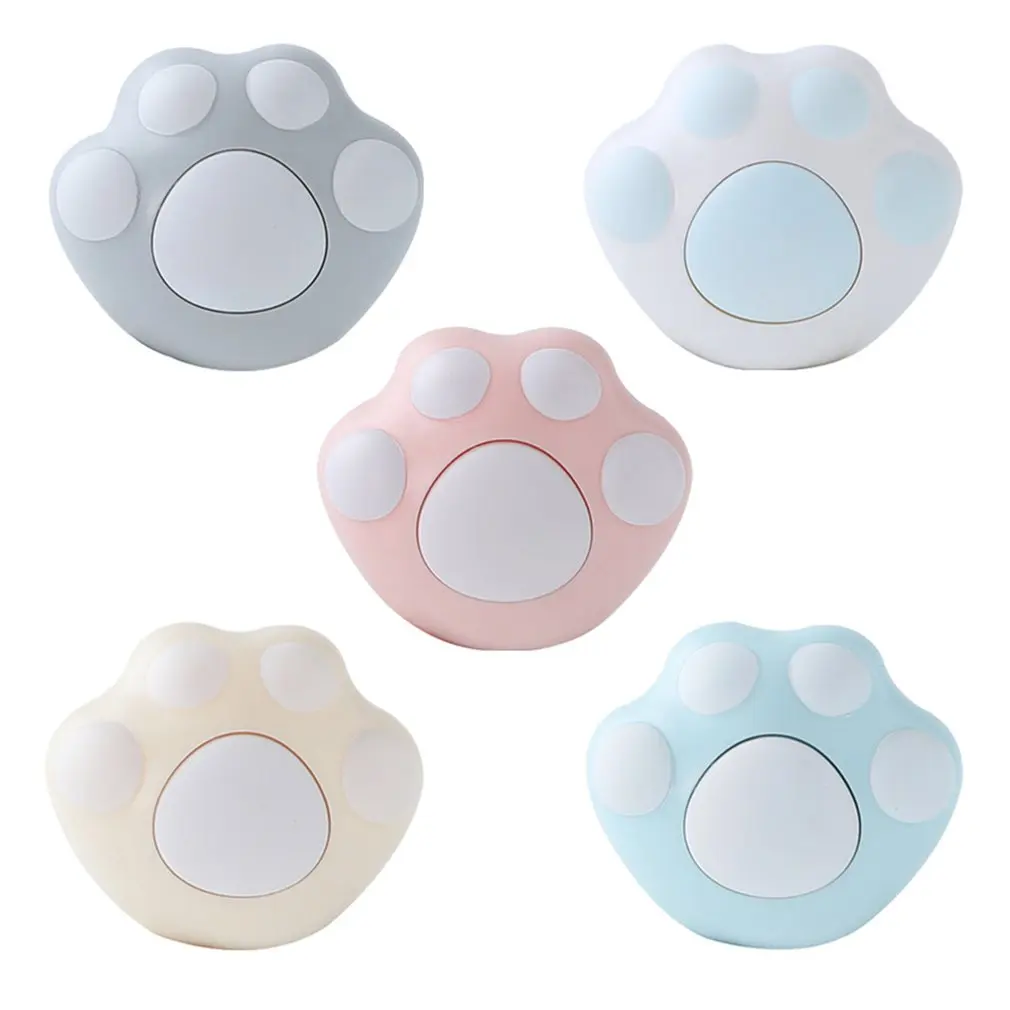 

Cute Paw Print Self-Adhesive Hooks Heavy Duty Reusable Wall Hook Hanger For Kitchen Bathroom Kid Bedroom Home Holder DIY HOT
