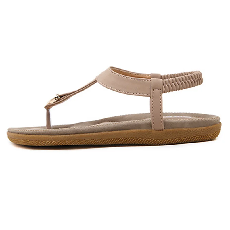 Женские сандалии модные летние на плоской подошве женские Вьетнамки 2018 пляжные