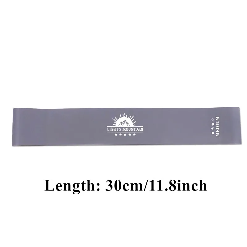 Gray-30cm Фитнес резинки резинки для фитнеса резинки для спорта фитнес резинка фитнесс резинки спортивные резинки эспандер экспандер фитнес для спорта1,45 мм-0,45 мм Эспандеры 6 цветов Пилатес Йога Спорт Тренировка Тренировки - Цвет: Gray-30cm