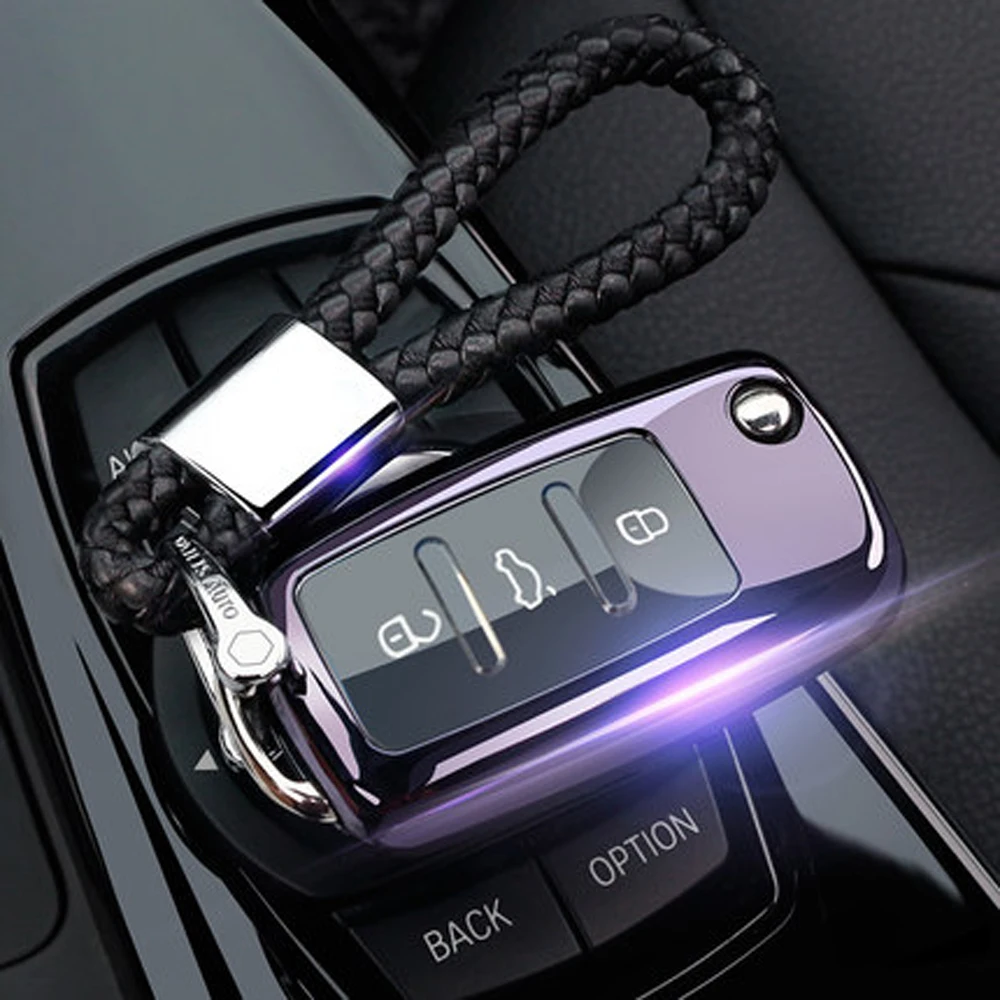Чехол для ключей с дистанционным управлением для Volkswagen VW Golf Bora Jetta POLO GOLF Passat Beetle Touran Ibiza mk6 Scirocco Leon
