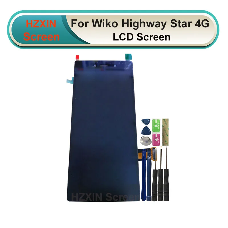 Кожаный чехол бумажник для Wiko Highway Star 4G ЖК дисплей Дисплей с кодирующий