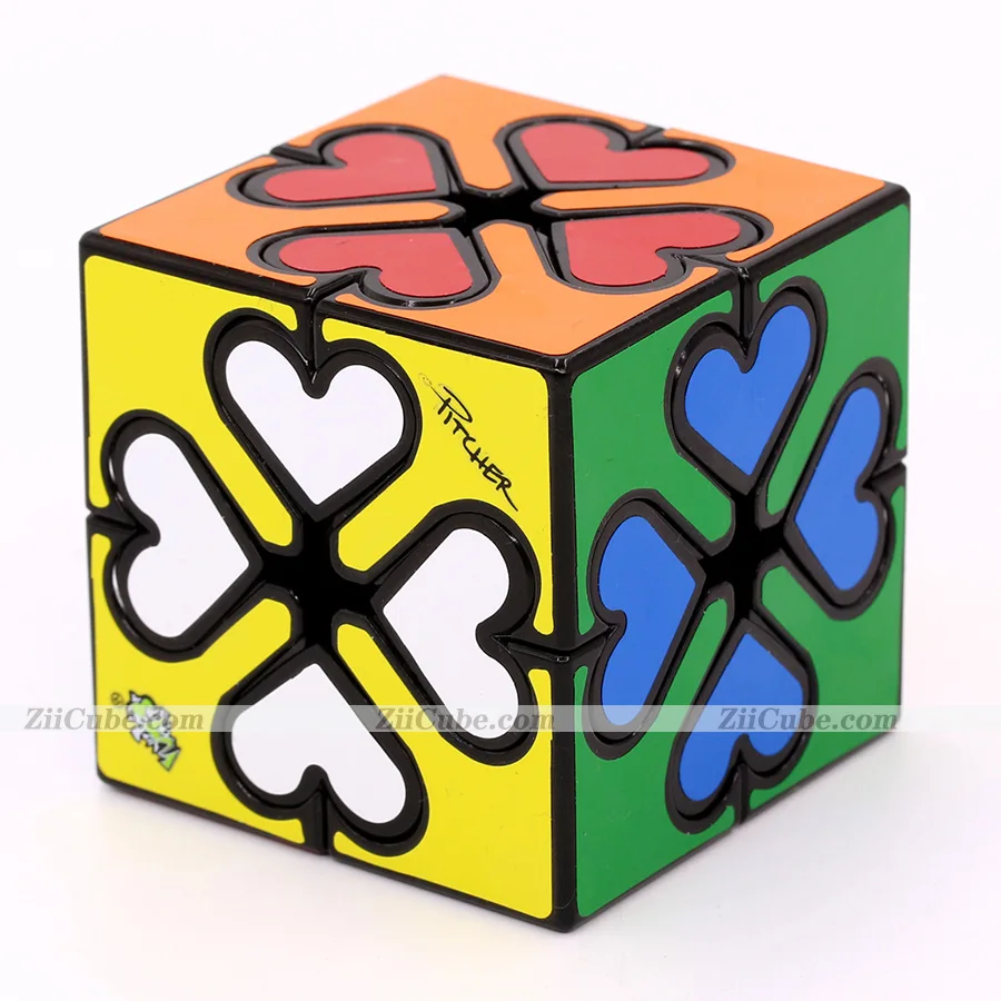 Пазл магический куб снажение рялан сердце счастливый клевер кубики مكعب عب ك нео