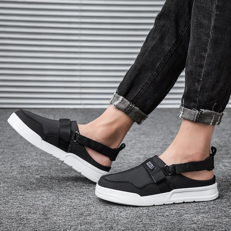 

Men's Sandals Men Slides Sandals Man Summer Vietnam Sandel For Male Sandal Sandalle Homme Sandalen Heren Shoes Beach Outdoor