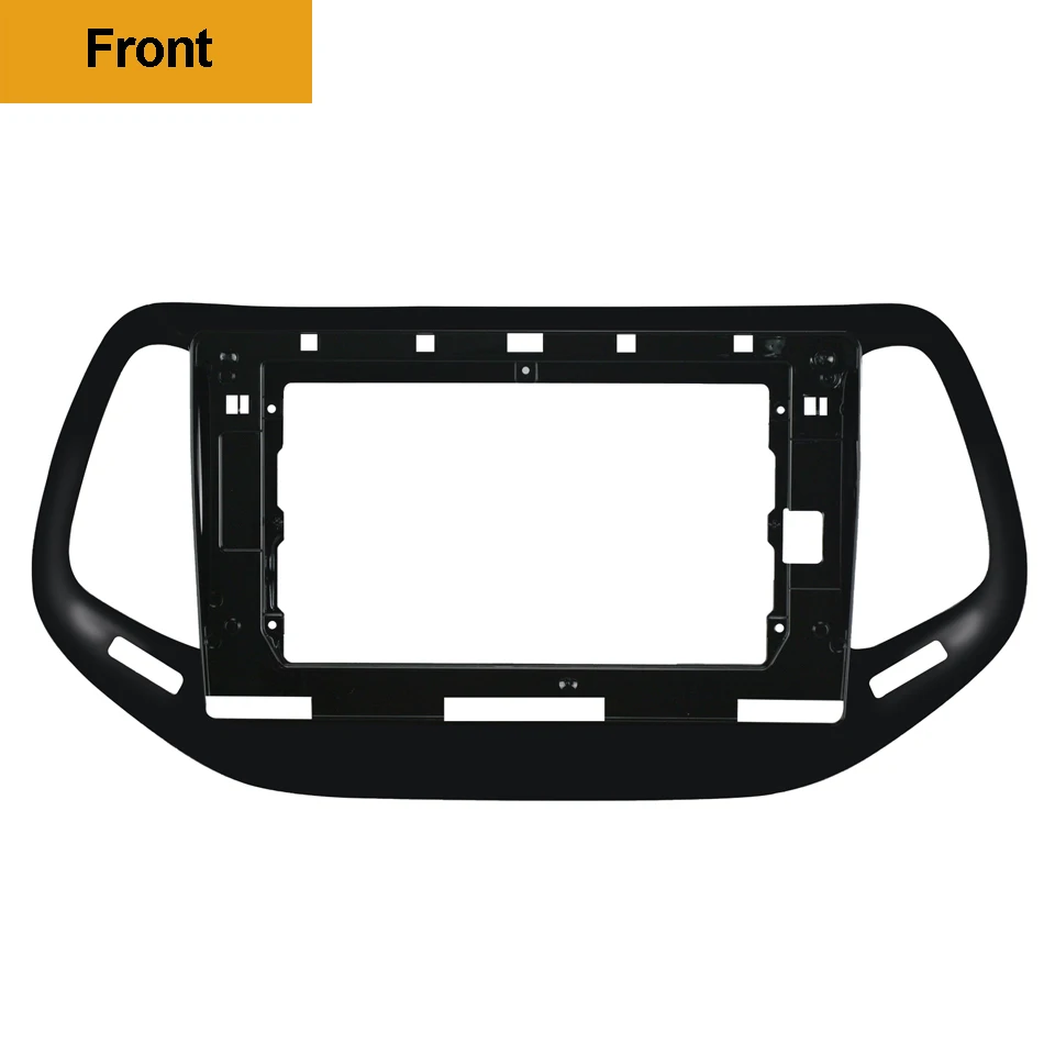 2/1DIN Car CD DVD Frame Audio Fitting Adaptor Dash Trim Facia Panel 10.1inch For JEEP COMPASS 2017 18 19 Double Din Radio Player |