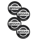 4 шт. 56 мм Автомобильная эмблема колпачки на ступицу колеса колпачки для знаков наклейки для NISSAN- DAYZ 370Z GT-R Note march Sentra Leaf Altima JUKE
