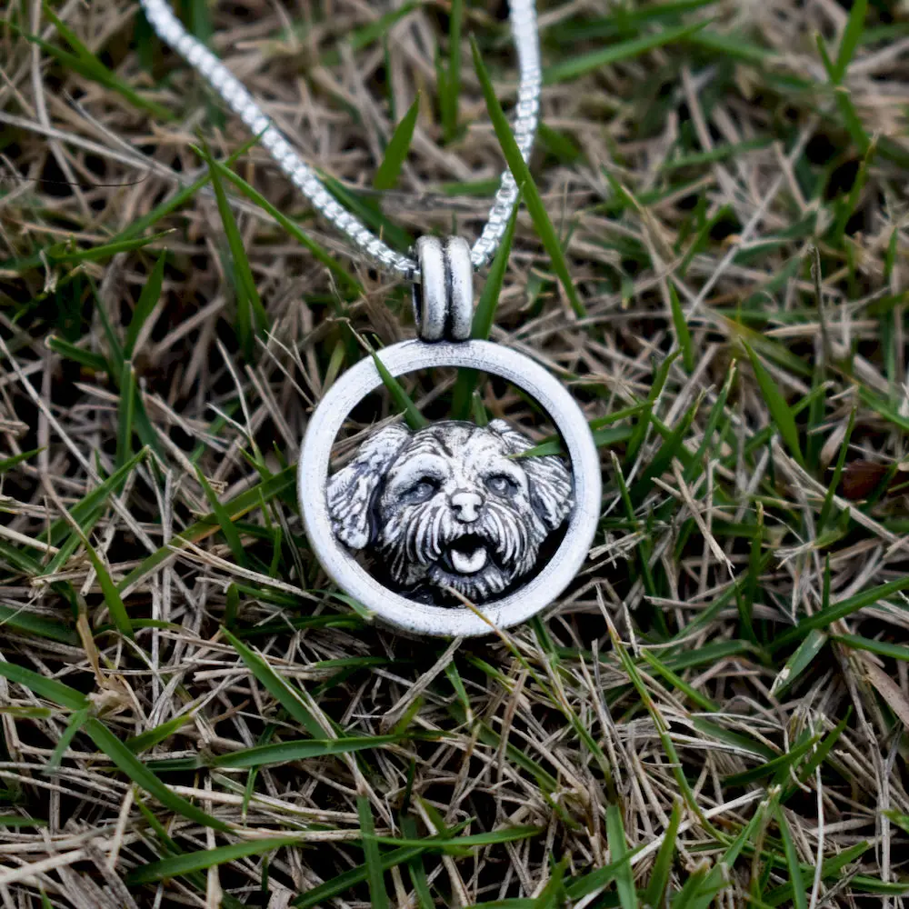 SanLan 1 шт. милое ожерелье для щенка Bichon Frise |