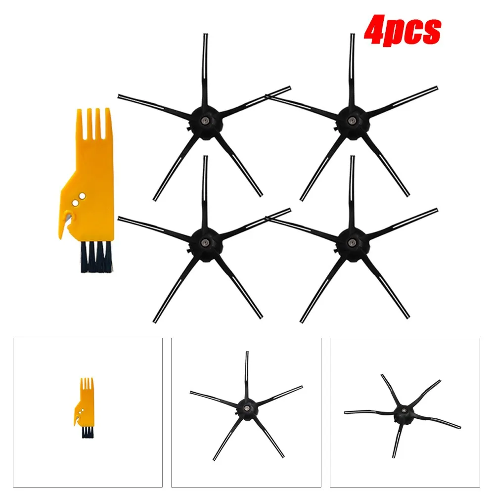 

4 Pieces Side Brush For Xiaomi Vacuum Mijia Robo Rock Robot Cleaner S4 S5 S6 Max S50 S60 Different Style Vacuum Cleaner Accessor