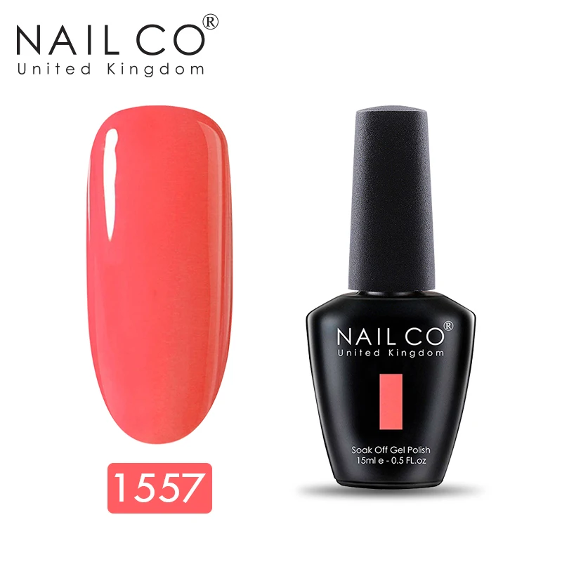 1557 NAILCO синяя серия лаков для ногтей 150 чистый цвет стойкий лак для ногтей Гибридный Esmalte дизайн ногтей гель лак - Цвет: 1557