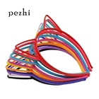 Повязка на голову с кошачьими ушками, 6 шт., 12 шт.