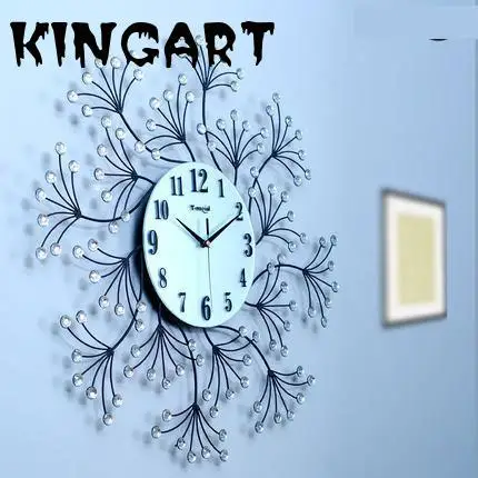 Круглые Настенные часы Цифровые Висячие настенные большие декоративные