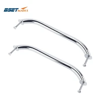 2pcs stainless steel 316 grab handle door handrail grip rail grab bar handle with bolt boat hatch marine yacht bathroom hardware