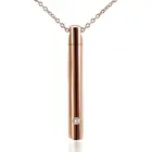 Цилиндрические урны P82C для кремации домашних животных, ожерелье из нержавеющей стали, памятный контейнер для кошек и собак, ювелирные изделия