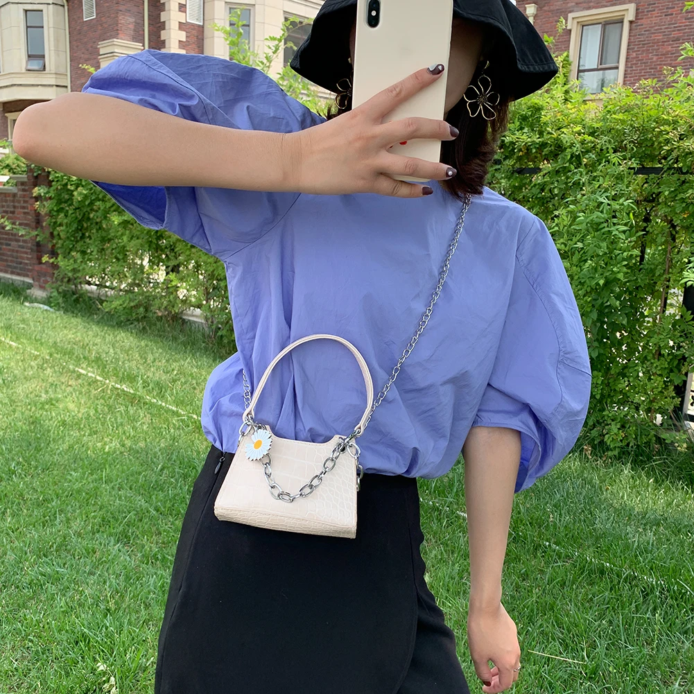 Женская сумка через плечо с каменным узором модная Изысканная для покупок