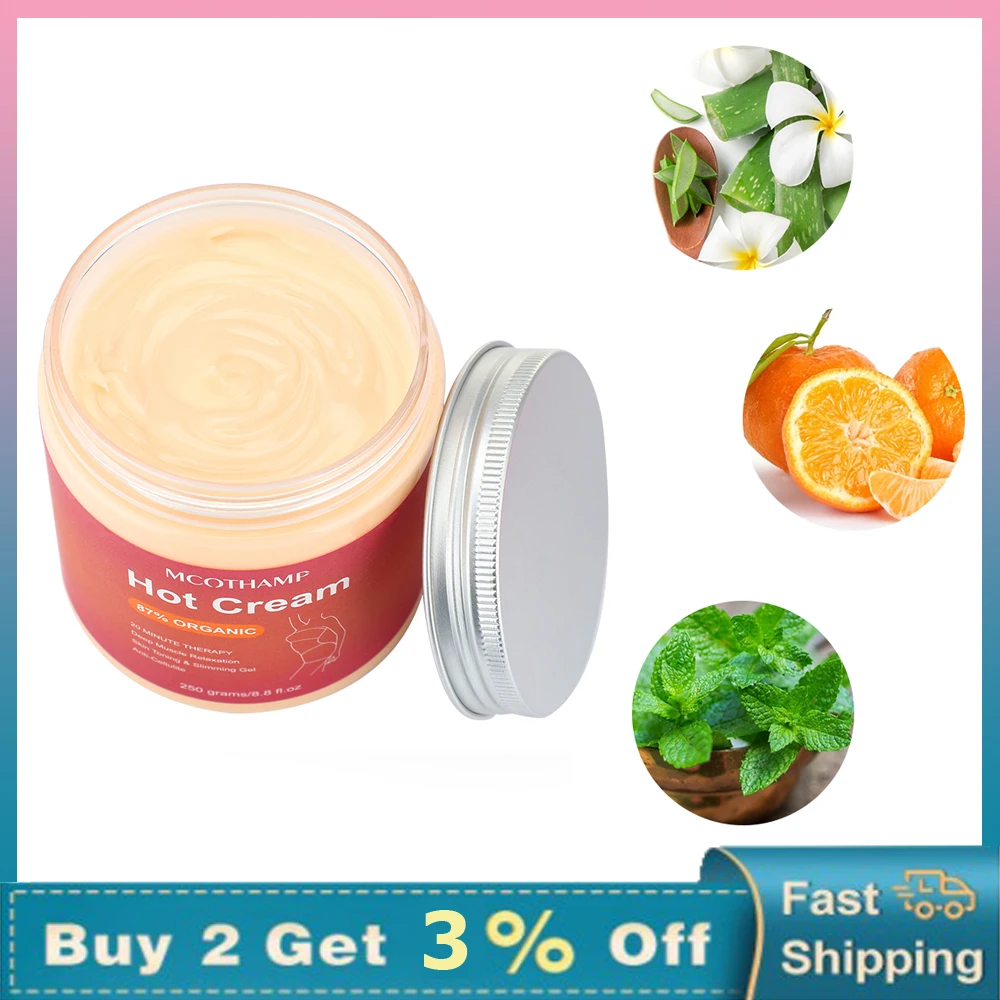 

250g Fat Burner Weight Loss Cream Anti Cellulite Hot Cream Body Massager Gel Slimming Cream Hot Selling Massage Hot Anti-Celluli
