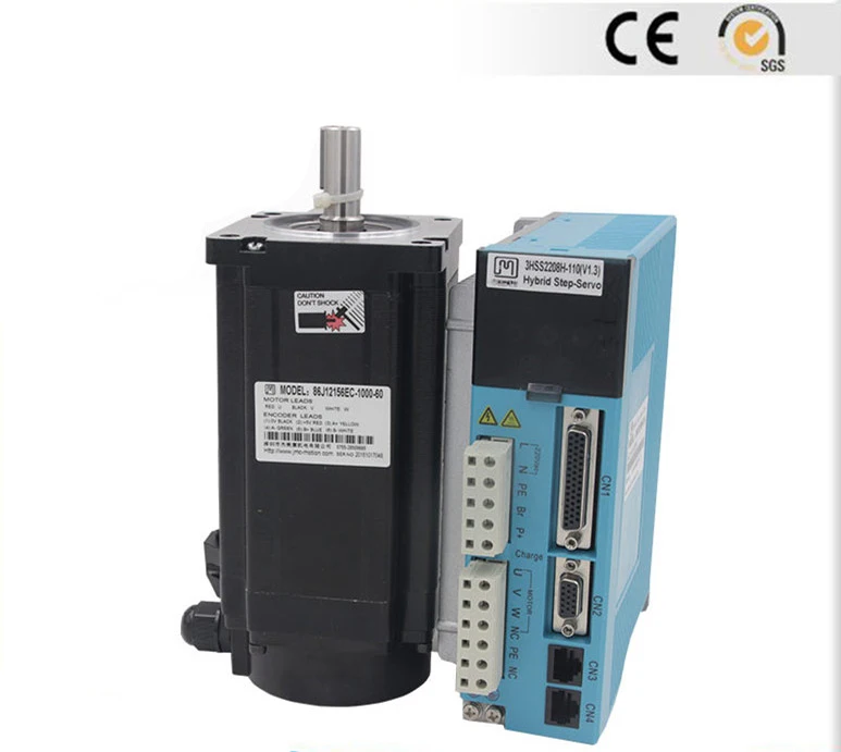 3 фазы NEMA34 6N. m 850ozf. in JMC замкнутый цикл шаговый Серводвигатель комплект 86J12126EC 1000 +